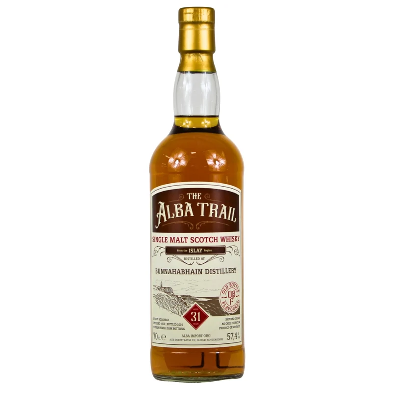 Bunnahabhain 31 Jahre Sherry Hogshead Alba Trail 57,4% 0,7l