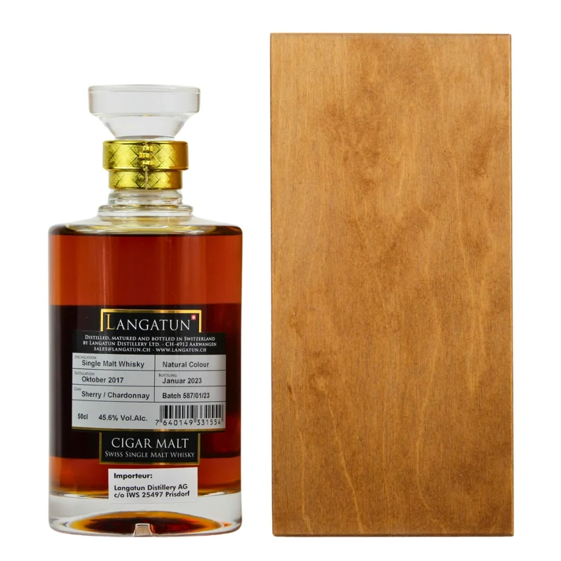 Langatun Cigar Malt Batch 587/01/23 45,6% 0,5l