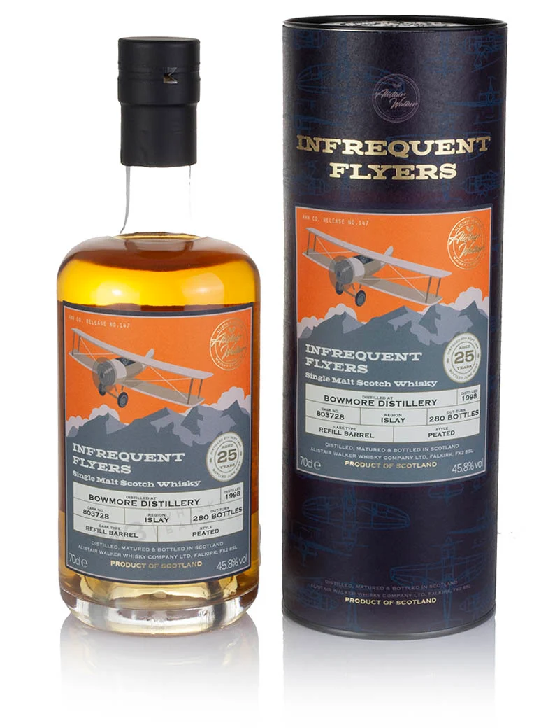 Bowmore 25 Year Old 1998 Infrequent Flyers