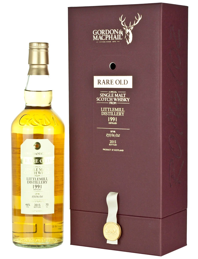 Littlemill 1991 Rare Old Gordon & MacPhail