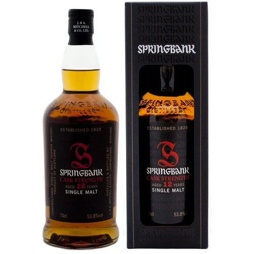Springbank 12 Year Old Cask Strength 53.8%