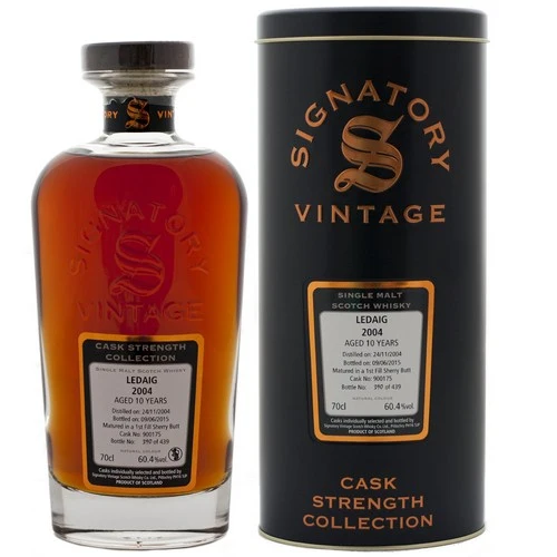 Ledaig (Tobermory) 10 Year Old 2004 Signatory