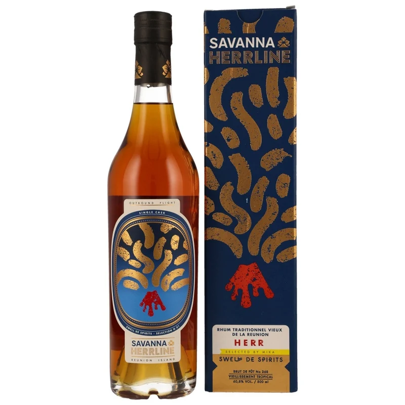 Savanna Herrline Single Cask Rhum Swell de Spirits Selection No.1 60,8% 0,5l
