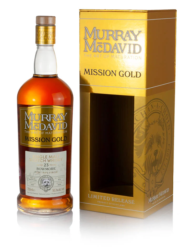 Bowmore 23 Year Old 2001 Murray McDavid Mission Gold