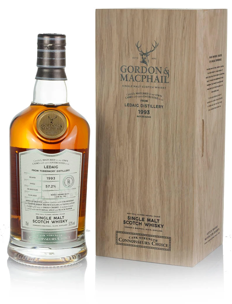 Ledaig (Tobermory) 30 Year Old 1993 Connoisseurs Choice
