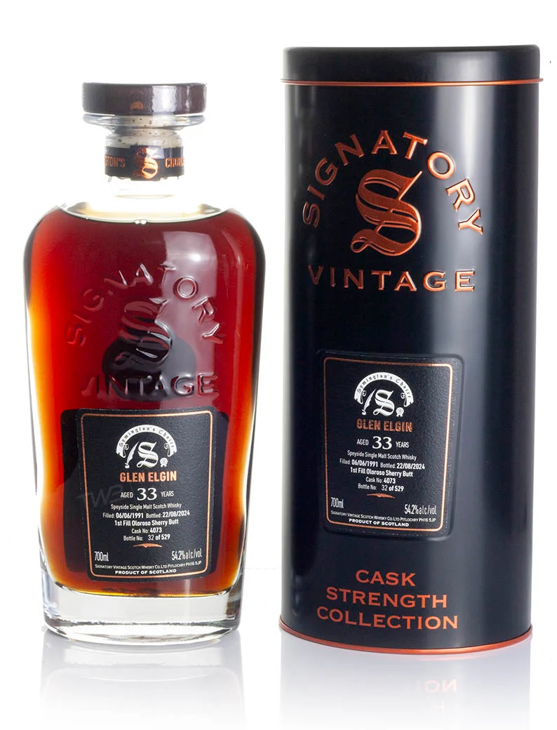 Glen Elgin 33 Year Old 1991 Signatory Symington’s Choice