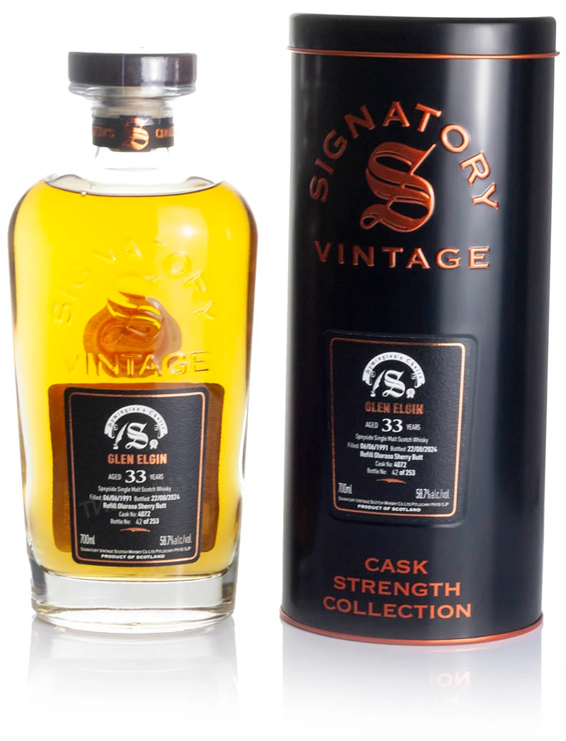 Glen Elgin 33 Year Old 1991 Signatory Symington’s Choice