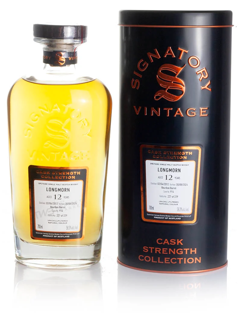 Longmorn 12 Year Old 2012 Signatory Cask Strength