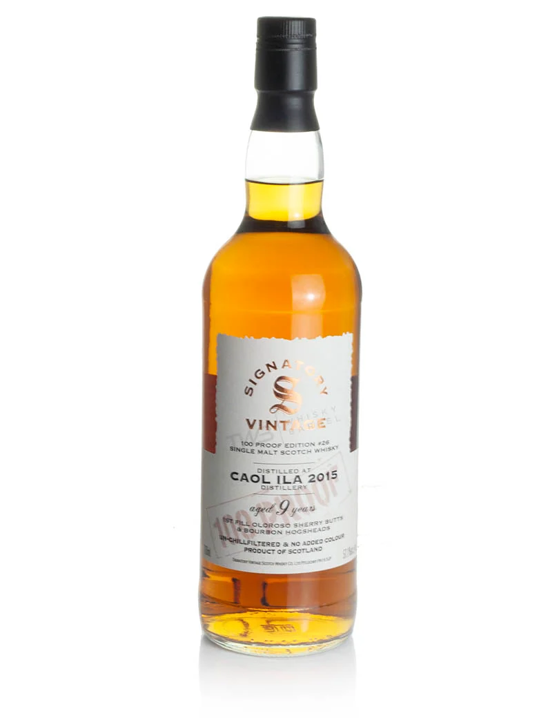 Caol Ila 9 Year Old 2015 Signatory 100-Proof Edition #26