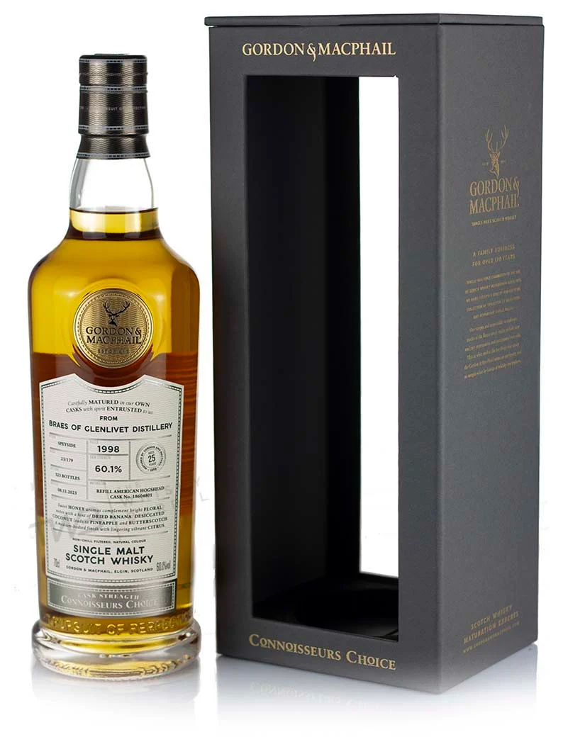 Braeval (Braes of Glenlivet) 25 Year Old 1998 Connoisseurs Choice (2023)