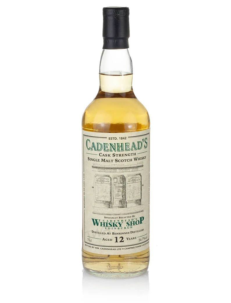 Benrinnes 12 Year Old 2011 Cadenhead's Edinburgh Shop