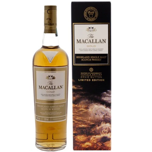 Macallan Gold Ernie Button Limited Edition