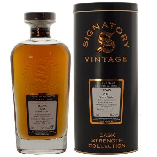 Ledaig (Tobermory) 9 Year Old 2005 Signatory