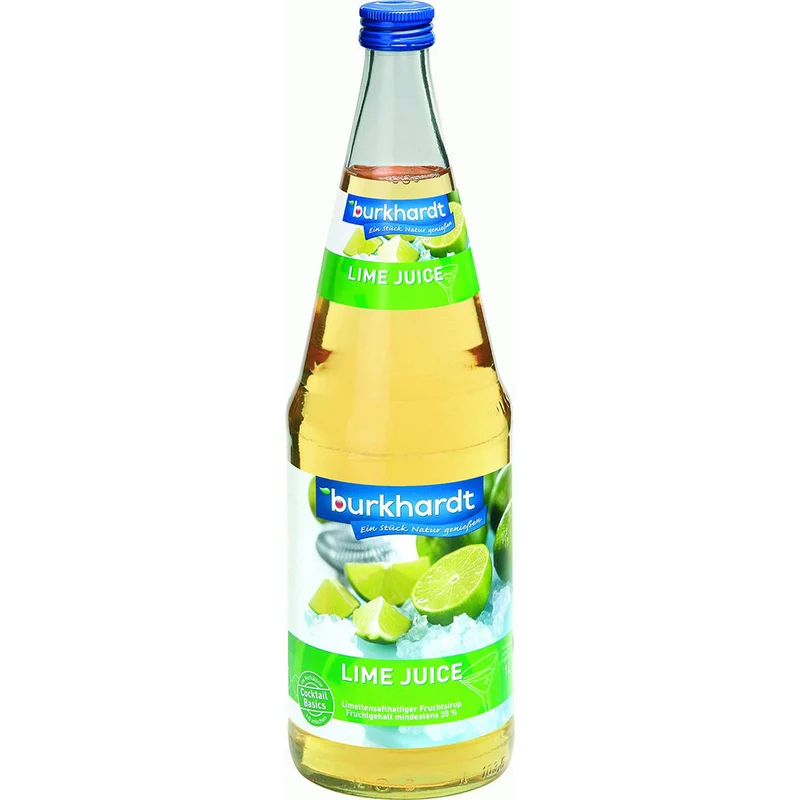 Burkhardt Lime Juice 6x 1 Liter (MEHRWEG)