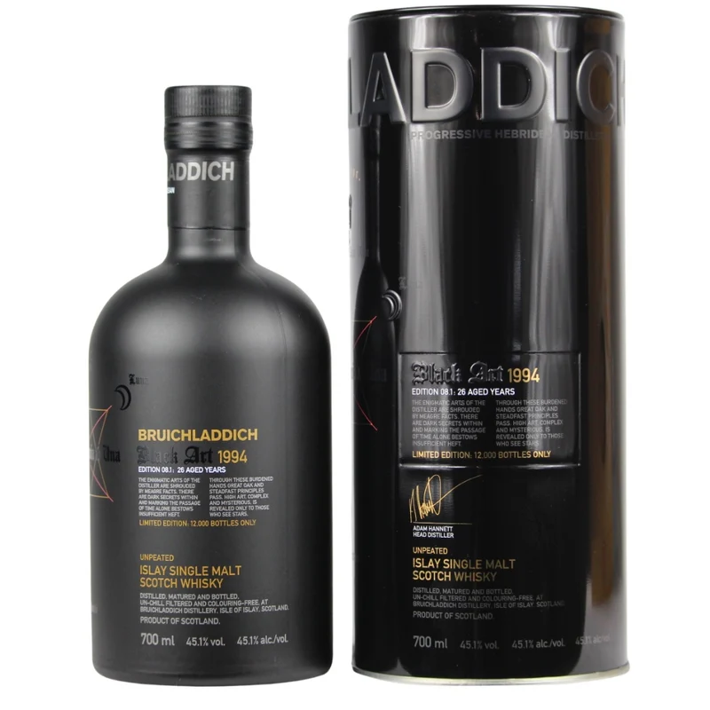 Bruichladdich Black Art 08.1 26 Jahre 45,1% 0,7l