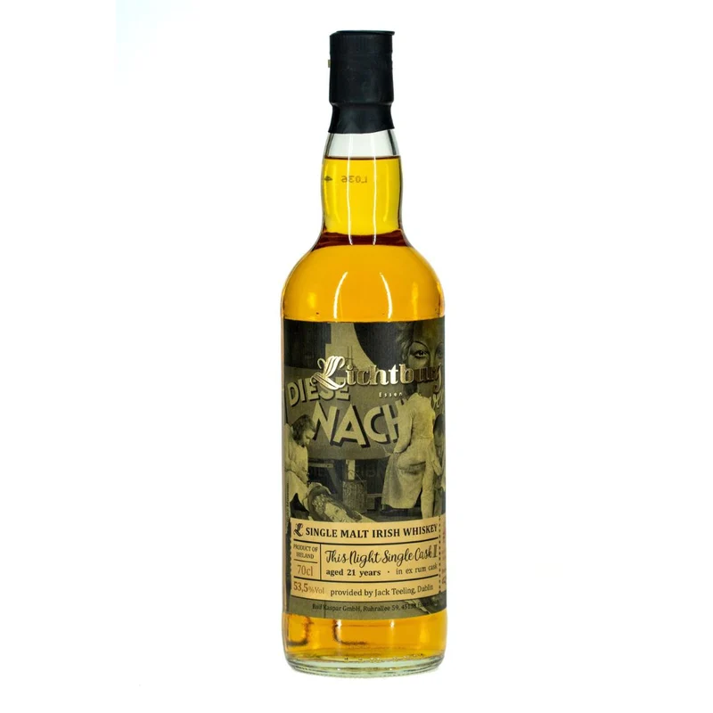 Irish Whiskey 21 Jahre Lichtburg No.9 Rolf Kaspar This Night Single Cask II 53,5% 0,7l