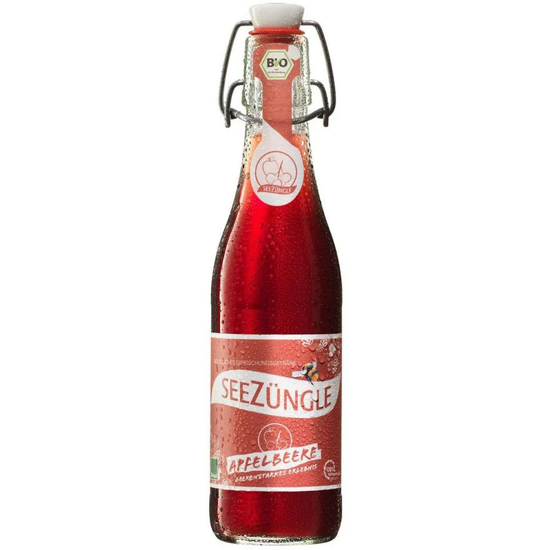 Seezüngle Apfelbeere BIO 11x 0,33 Liter (MEHRWEG)