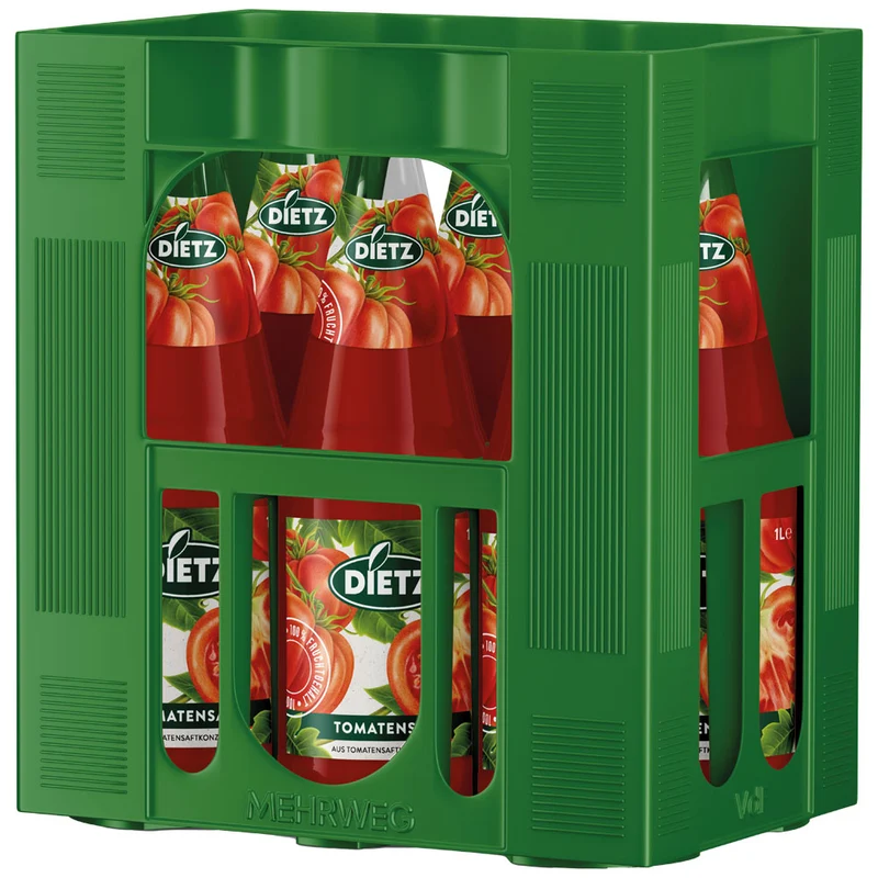 Dietz Tomatensaft 6x 1 Liter (MEHRWEG)