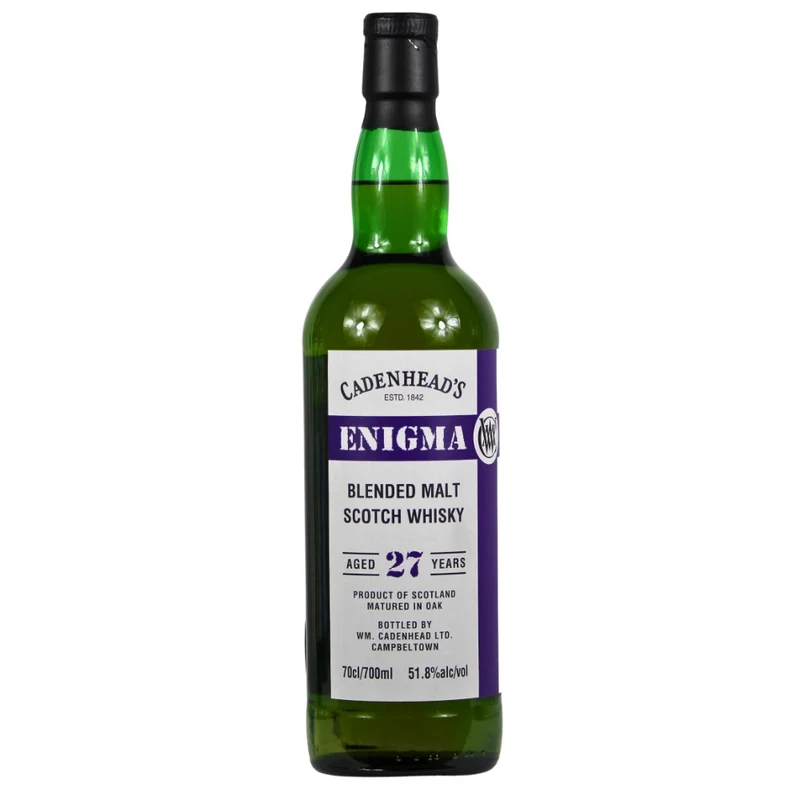 Cadenhead 27 Jahre Enigma BM2A Blended Malt 51,8% 0,7l