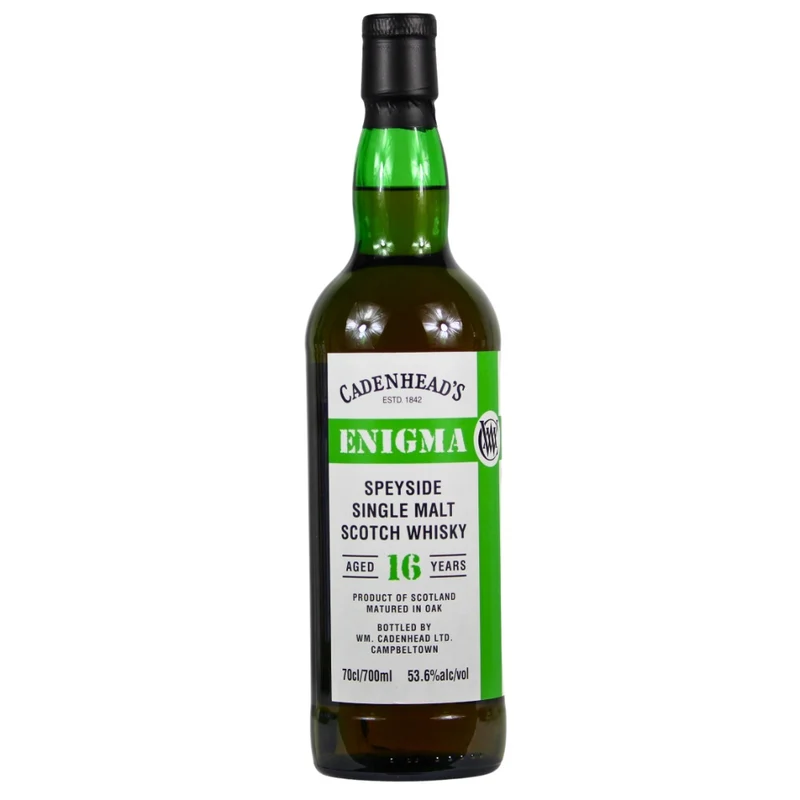 Cadenhead 16 Jahre Enigma SPY1A Speyside Single Malt 53,6% 0,7l