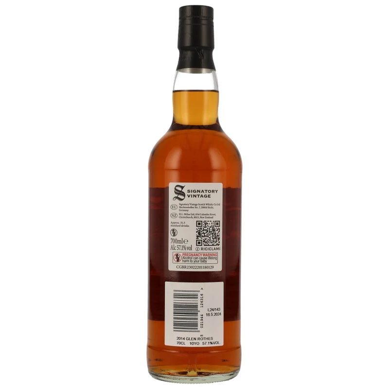 Glenrothes 10 Jahre 100 Proof Edition #20 SV 57,1% 0,7l