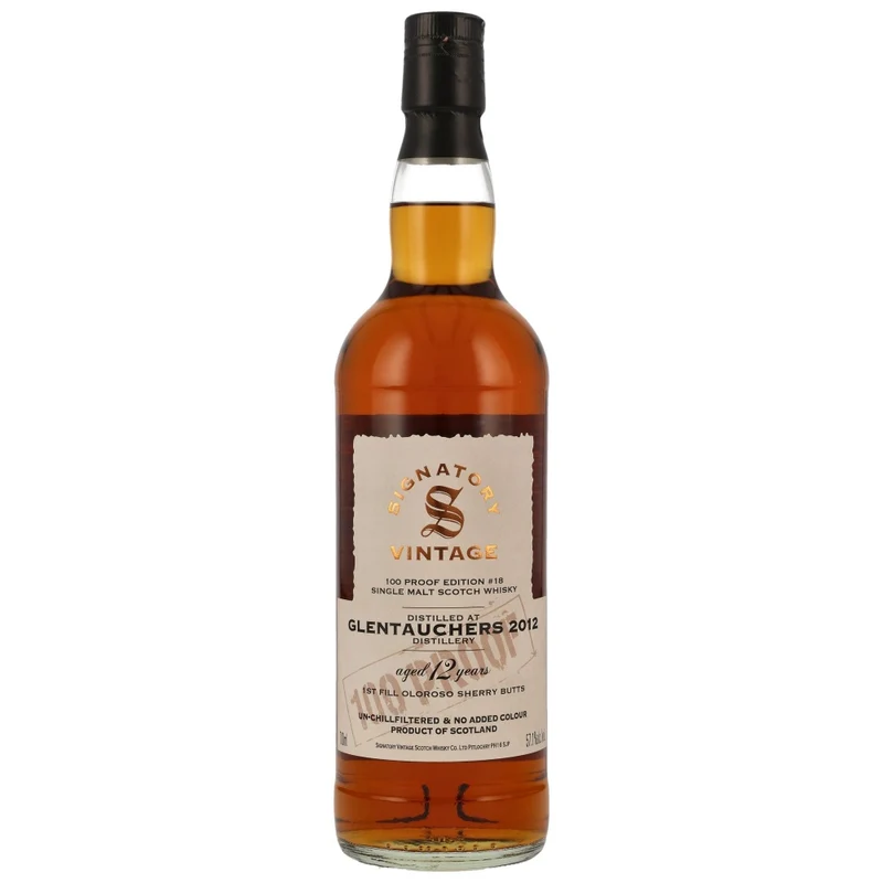 Glentauchers 12 Jahre 100 Proof Edition #18 SV 57,1% 0,7l