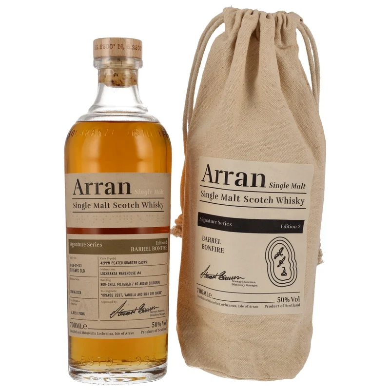 Arran Signature Series Edition 2 Barrel Bonfire 50% 0,7l