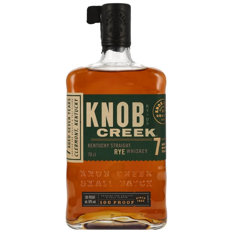 Knob Creek 7 Jahre Rye Whiskey 50% 0,7l