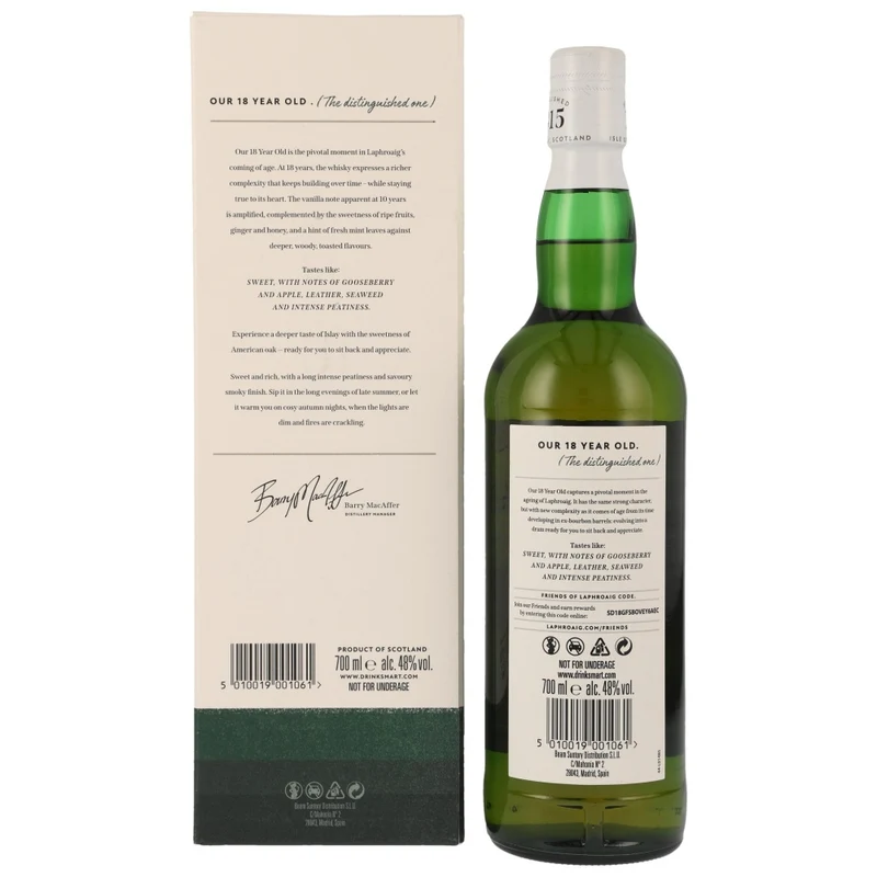 Laphroaig 18 Jahre 48% 0,7l