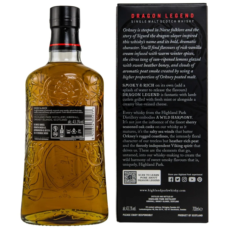 Highland Park Dragon Legend 43,1% 0,7l