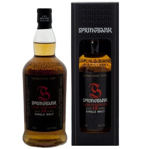 Springbank 12 Year Old Cask Strength 54.1%