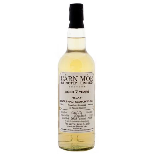Caol Ila 7 Year Old 2008 Carn Mor Strictly