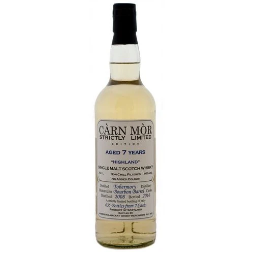 Tobermory 7 Year Old 2008 Carn Mor Strictly