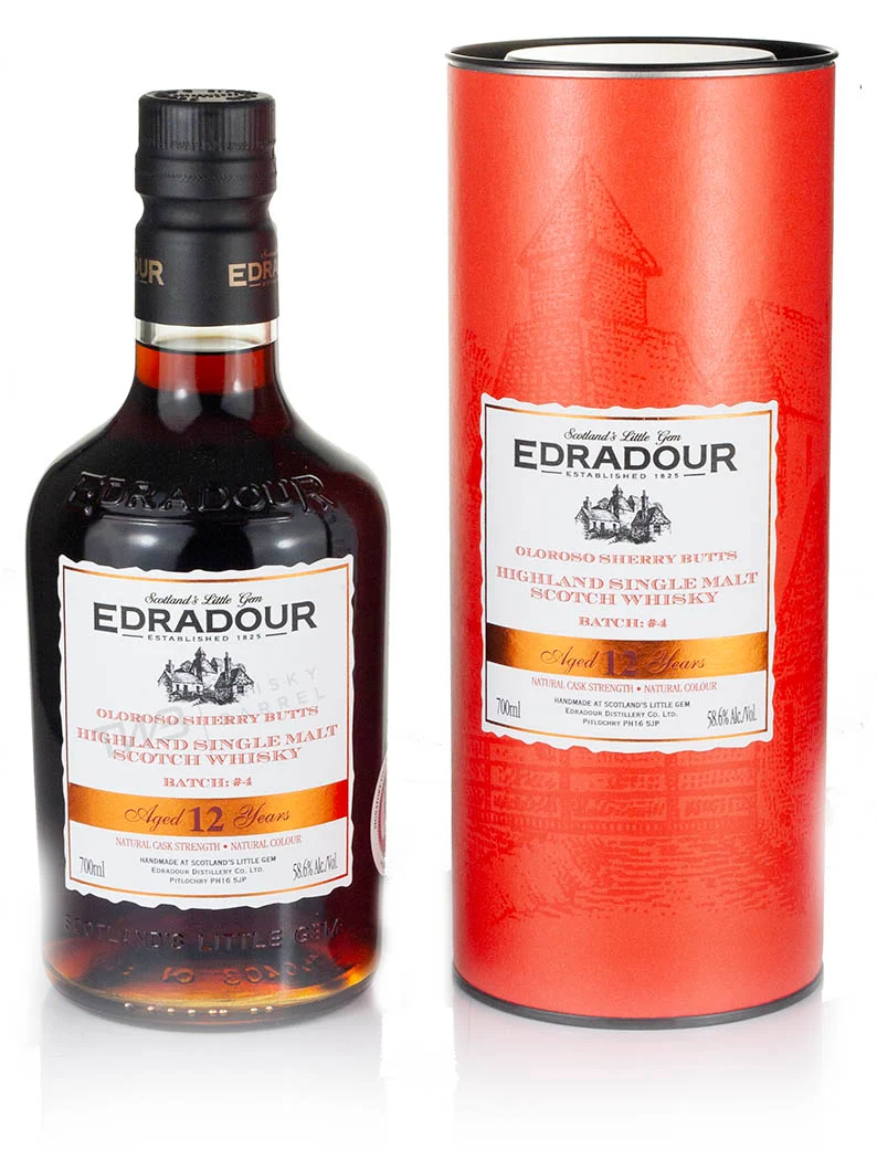 Edradour 12 Year Old Sherry Cask Strength Batch #4 (2024)