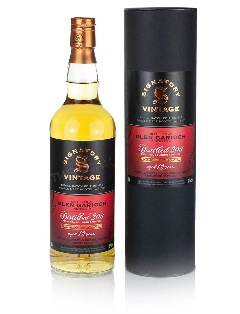Glen Garioch 12 Year Old 2011 Signatory Small Batch Edition #14