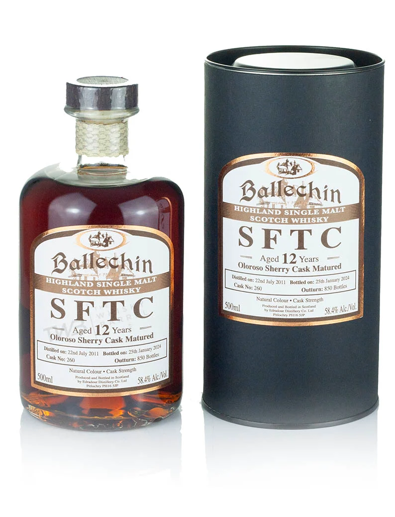 Edradour Ballechin 12 Year Old 2011 Sherry STFC