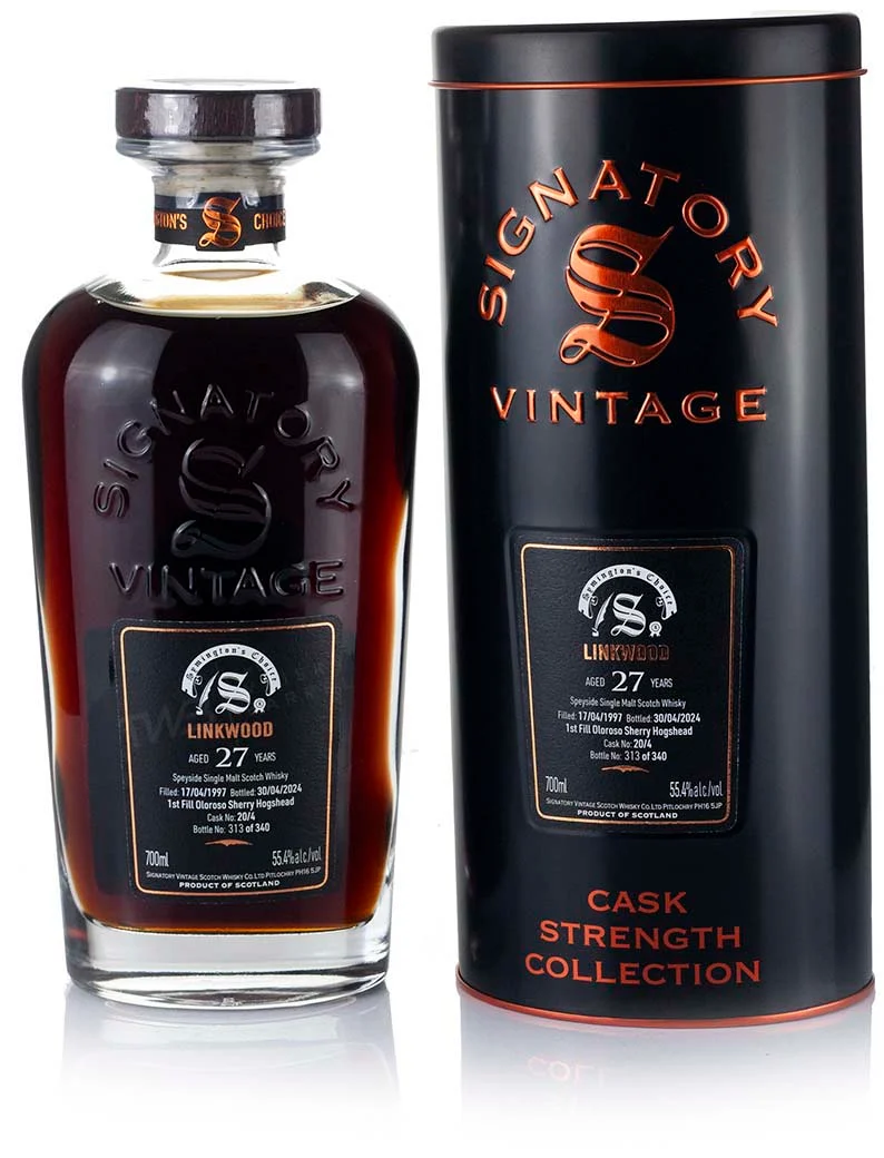 Linkwood 27 Year Old 1997 Signatory Symington’s Choice