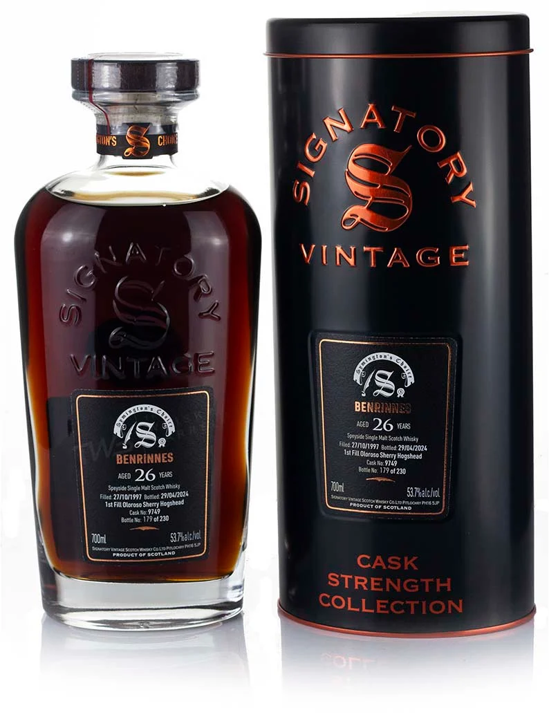 Benrinnes 26 Year Old 1997 Signatory Symington’s Choice