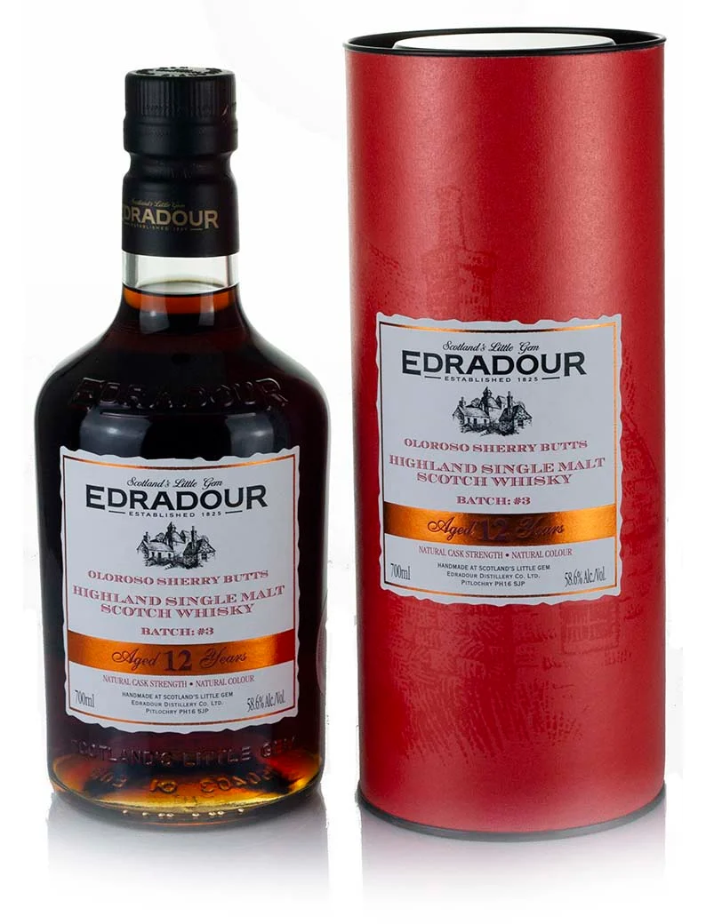 Edradour 12 Year Old Sherry Cask Strength Batch #3 (2024)