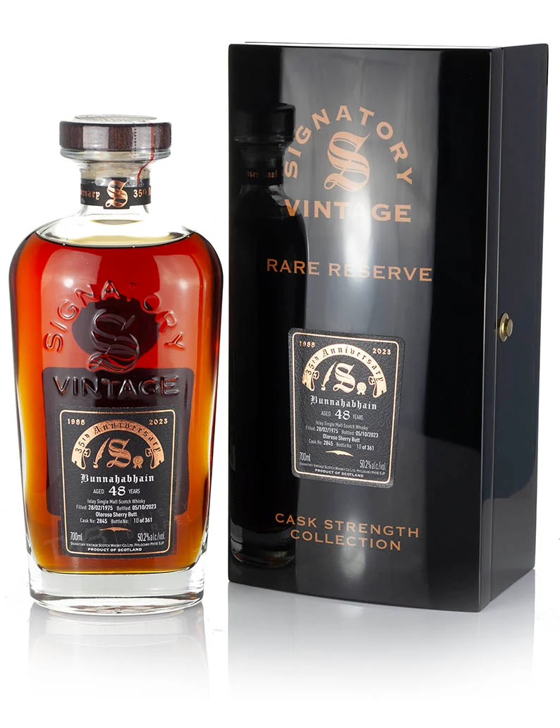 Bunnahabhain 48 Year Old 1975 Signatory 35th Anniversary