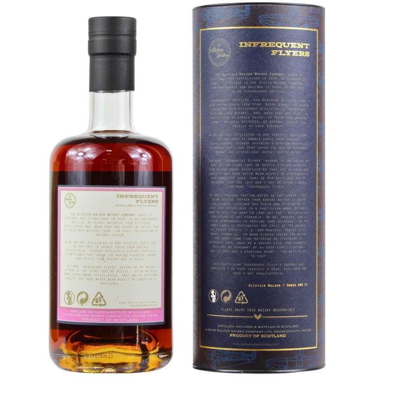 Miltonduff 11 Jahre Infrequent Flyers No.135 #5472 59,4% 0,7l
