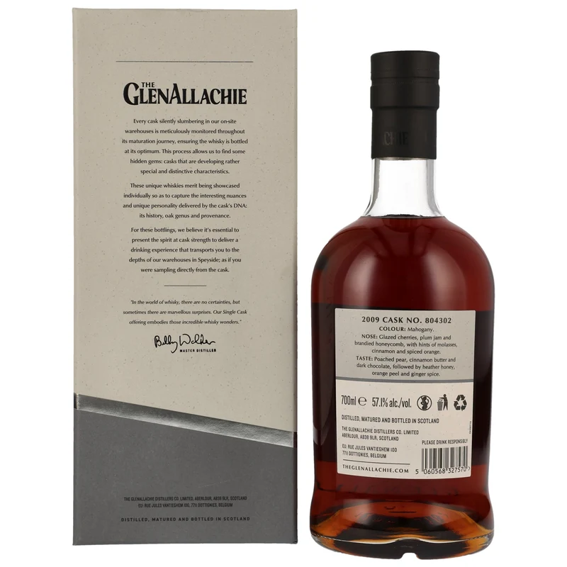 Glenallachie 14 Jahre 2009/2024 PX Puncheon #804302 57,1% 0,7l