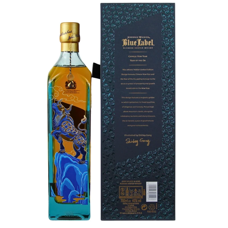 Johnnie Walker Blue Label Year of the Ox 40% 0,7l