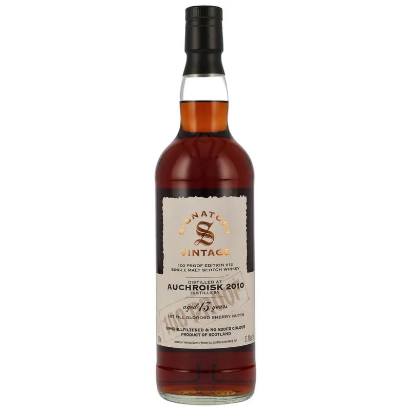 Auchroisk 13 Jahre 100 Proof Edition #12 SV 57,1% 0,7l