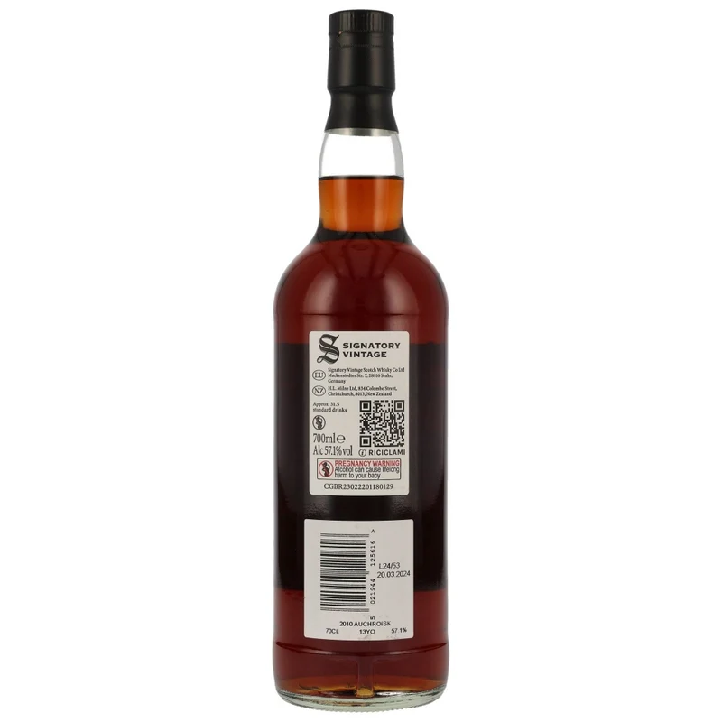 Auchroisk 13 Jahre 100 Proof Edition #12 SV 57,1% 0,7l