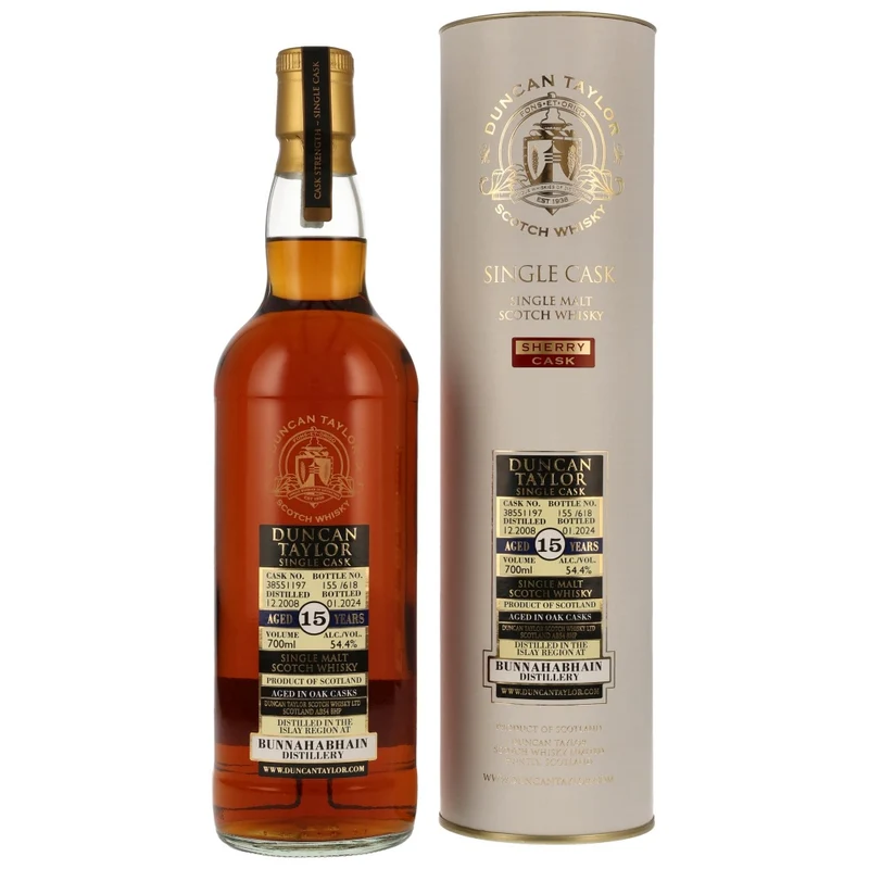 Bunnahabhain 15 Jahre 2008/2024 Sherry Cask DT #38551197 54,4%0,7l
