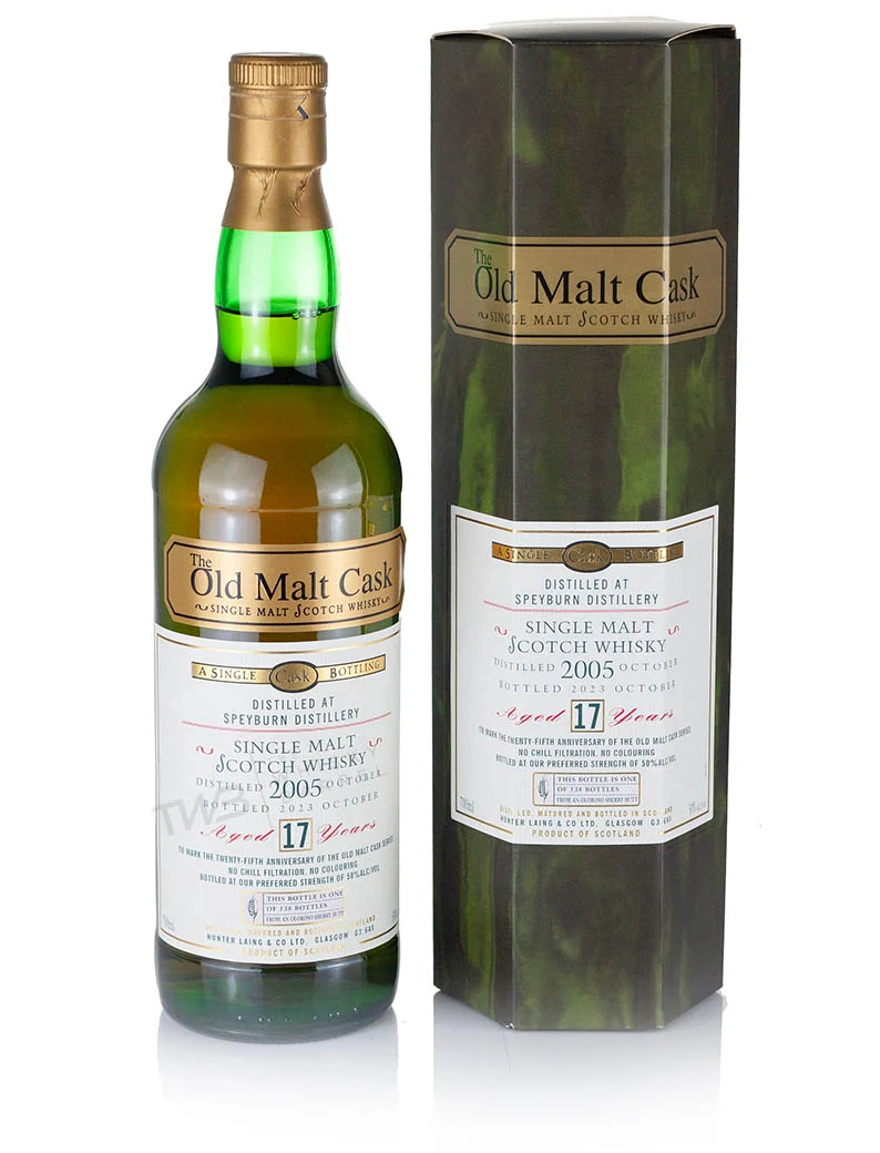 Speyburn 17 Year Old 2005 Old Malt Cask 25th Anniversary