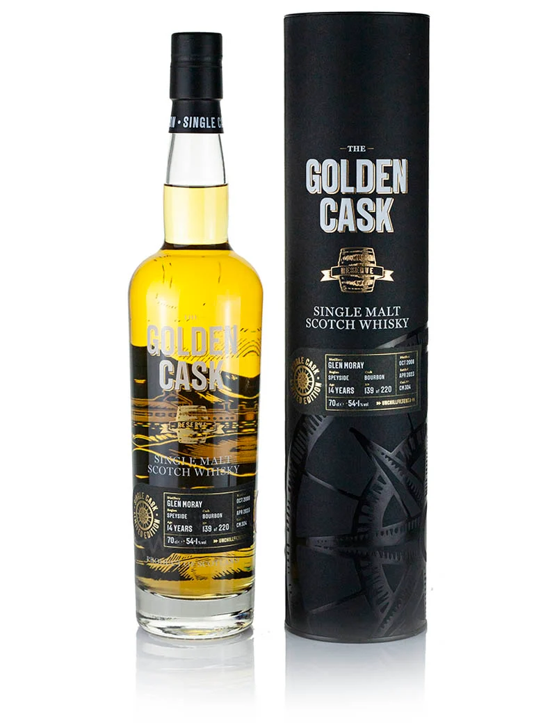 Glen Moray 14 Year Old 2008 The Golden Cask