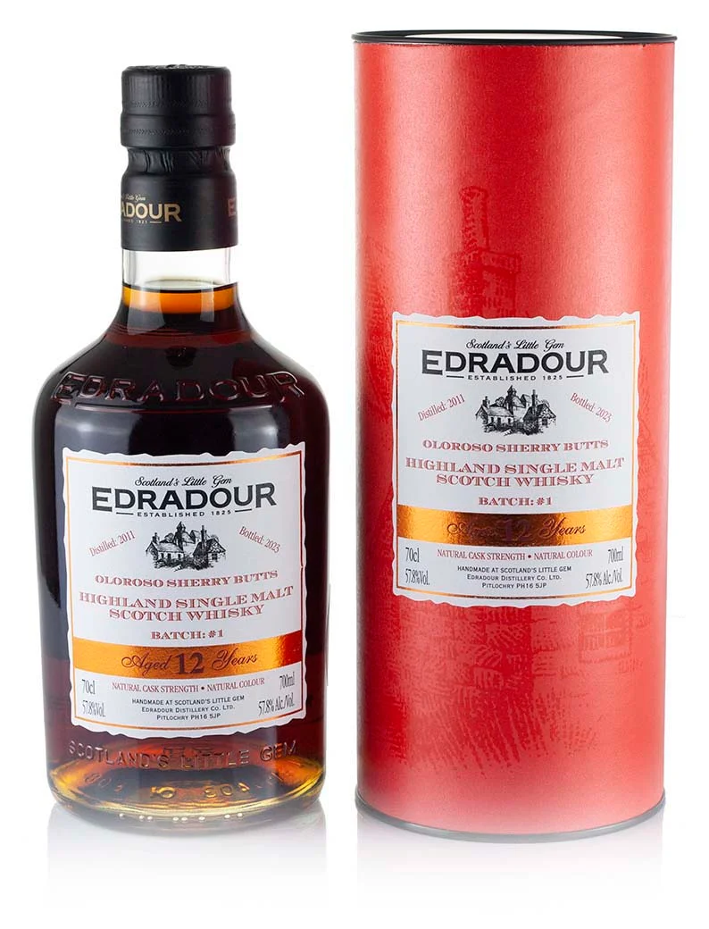 Edradour 12 Year Old 2011 Sherry Cask Strength Batch #1 (2023)