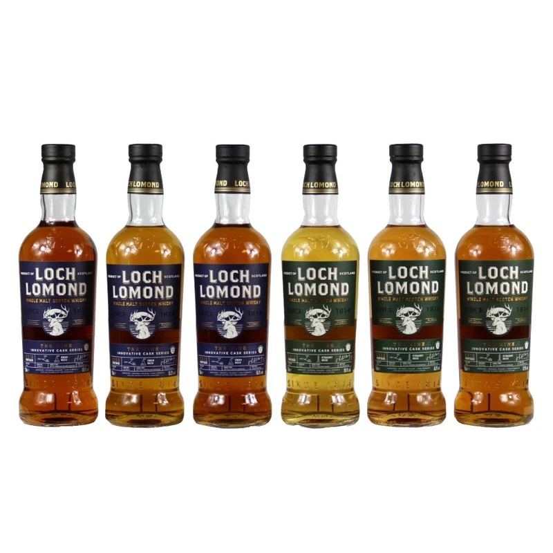 Loch Lomond The Nine Innovative Cask Series 1-6 ~56,8% 6x0,7l